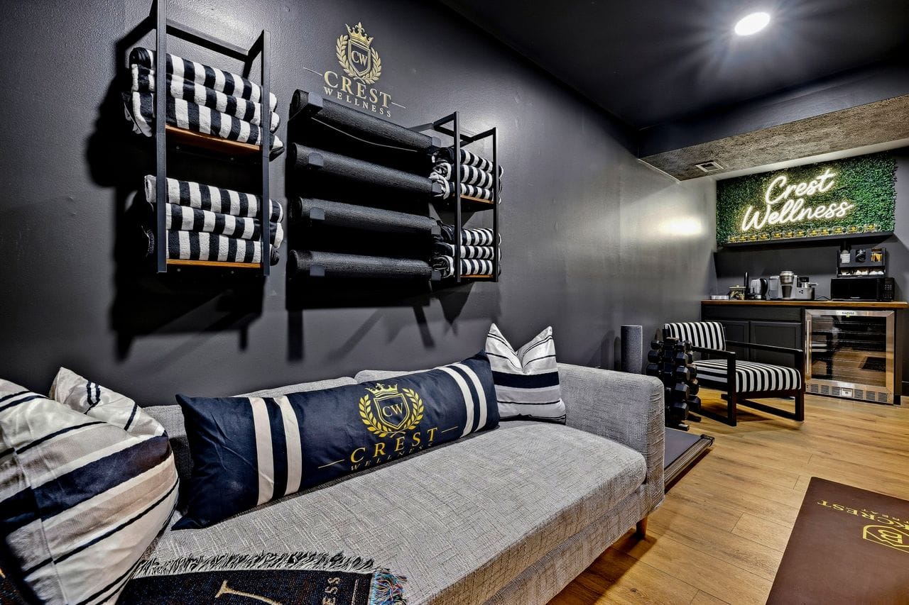 Crest Wellness hallway